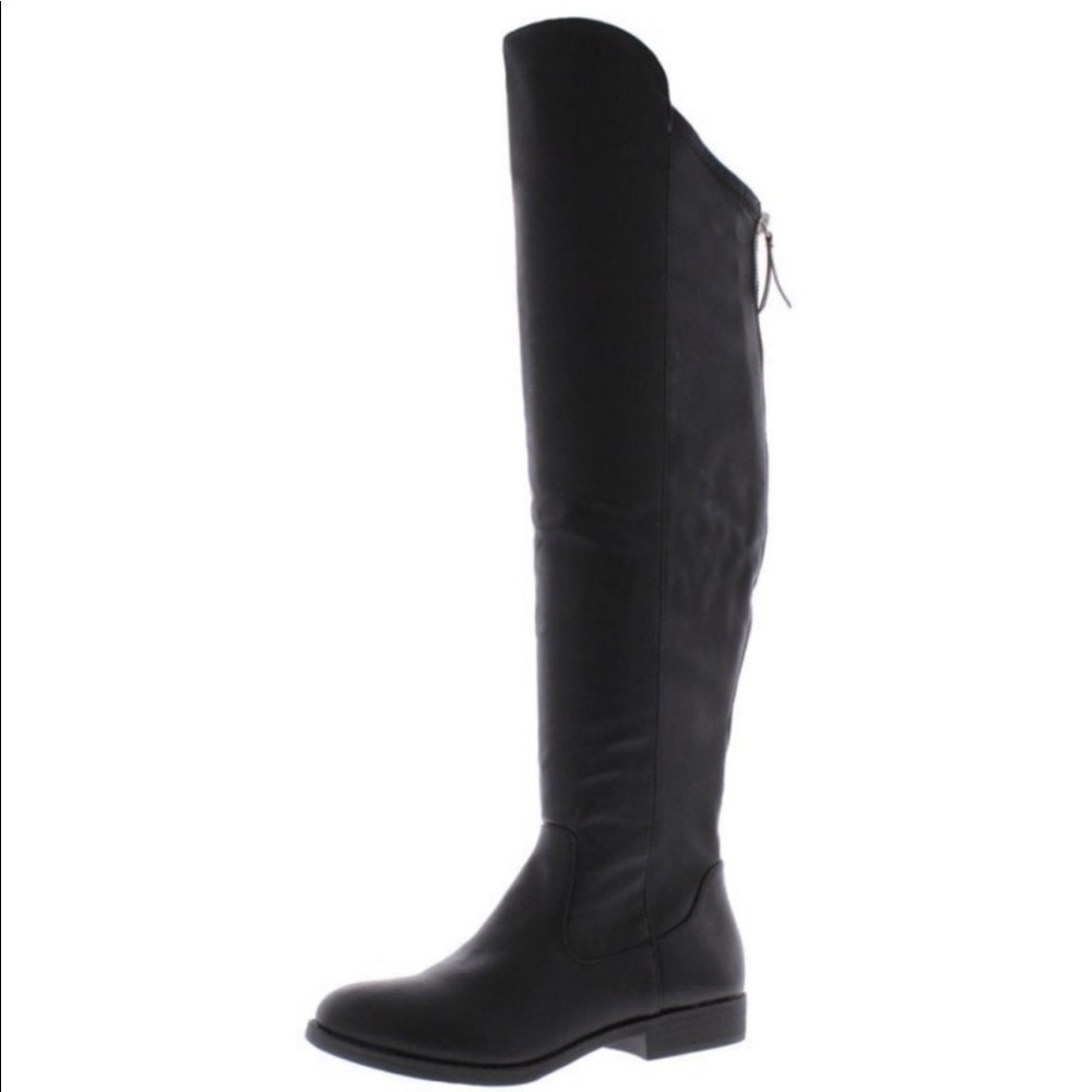 𝅺New! Style & Co Haley Black Microsuede Boot Multiple Sizes, Wide Calf